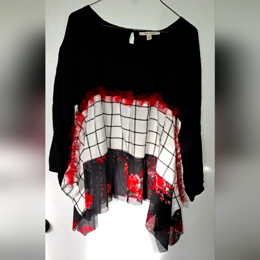 Upcycled Tunic Top
